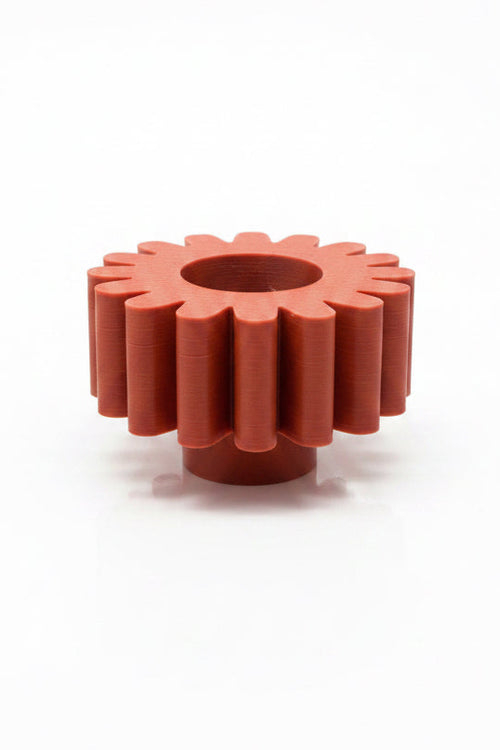 3D geprint modulair middenstuk bloem terracotta