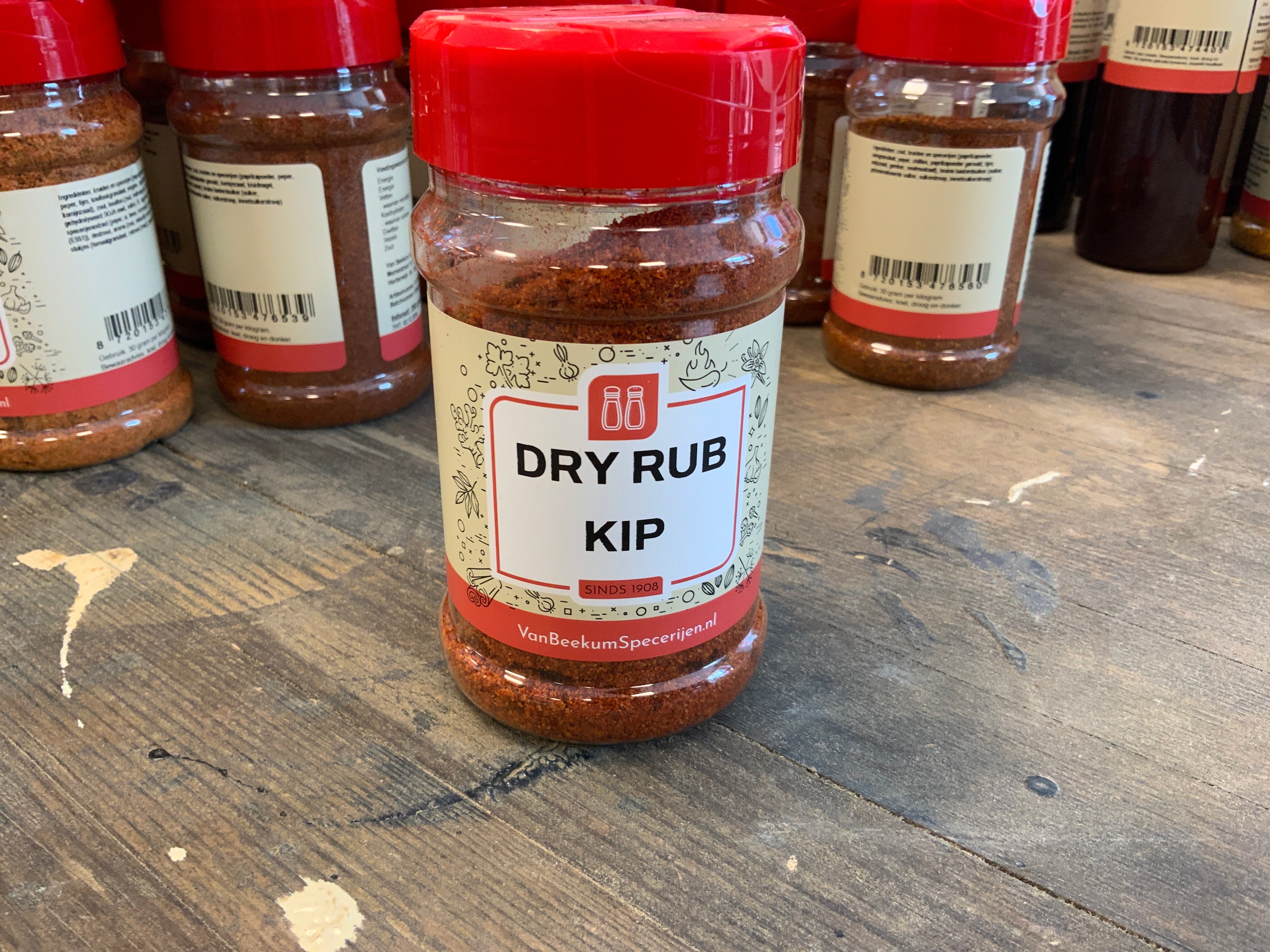 Van beekum specerijen dry rub kip