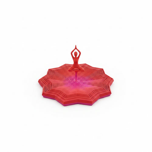 3d geprinte fidget met princes erop