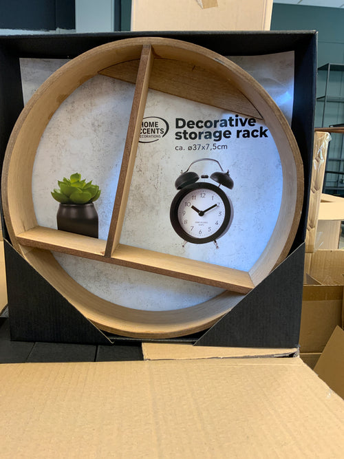 Decorative storage rack