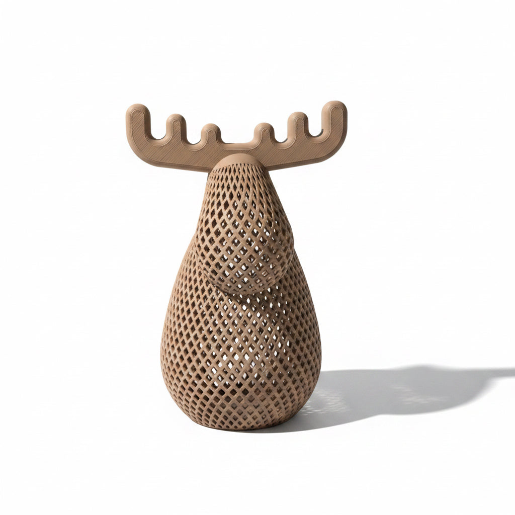 3D geprinte rendier