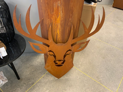 Wandbild Hirsch Marco aus Edelrost