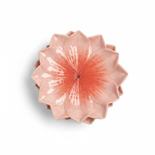 Bord koraal bloem