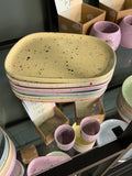 Egg back home New party small tray white
