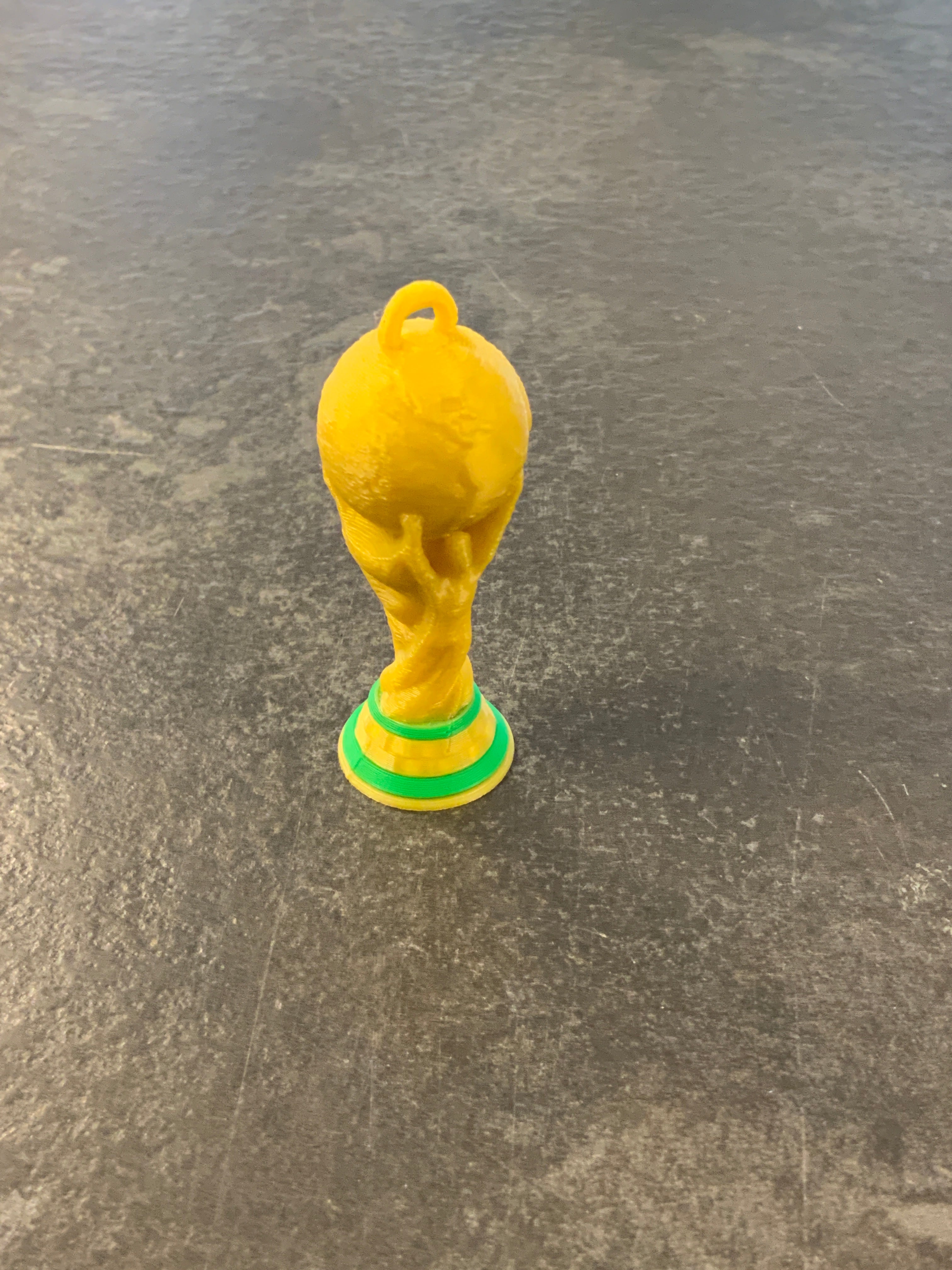 3d geprinte sleutelhanger worldcup