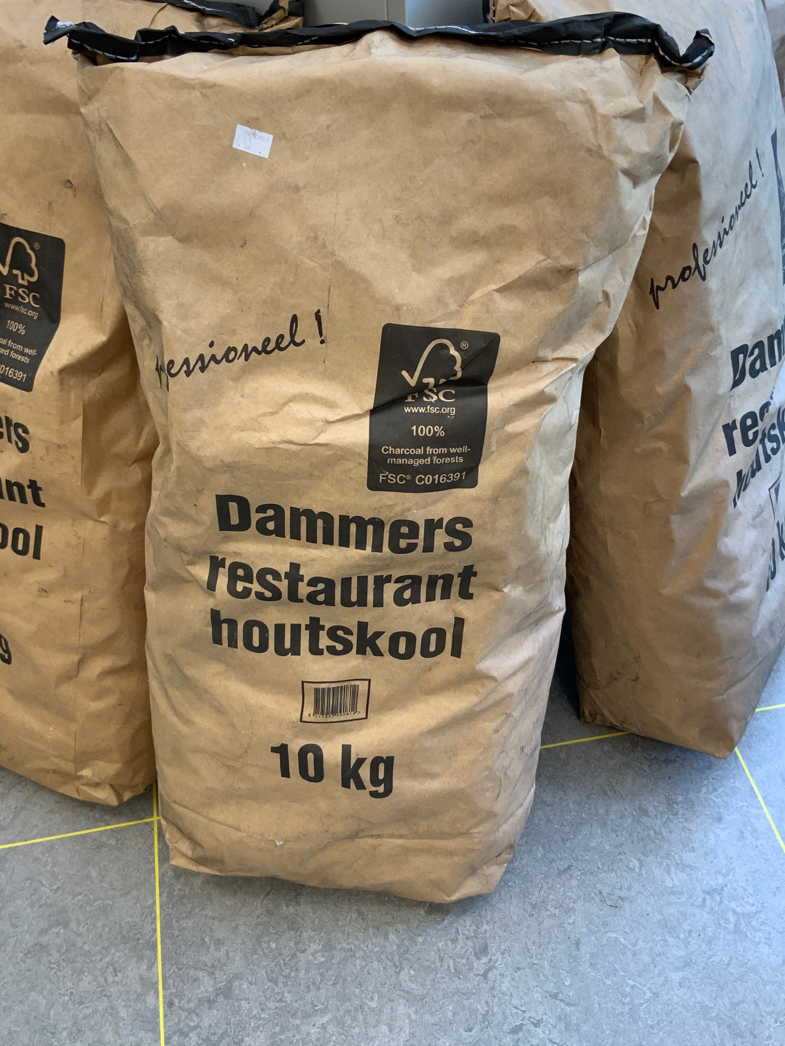 Dammers restaurant houtskool