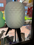 3D geprinte lamp transparant blauw