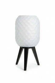 3D geprinte lamp transparant blauw