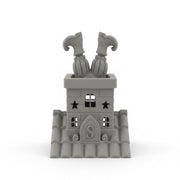 3D geprint waxinelichtje schoorsteen Piet