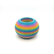 3D geprint waxinelichtje regenboog kleuren klein