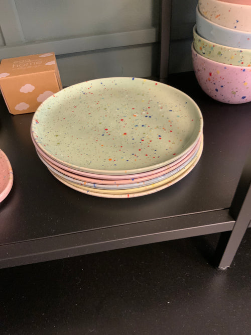 Egg back home New party salad plate 22 cm green