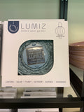 Lumiz Solar Lampion Folia Rond - 20 cm - Grijs Blauw