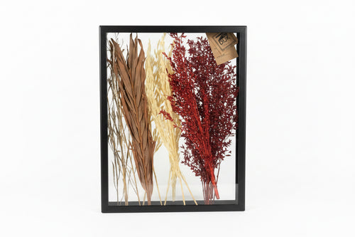 Fotolijst met droogbloemen