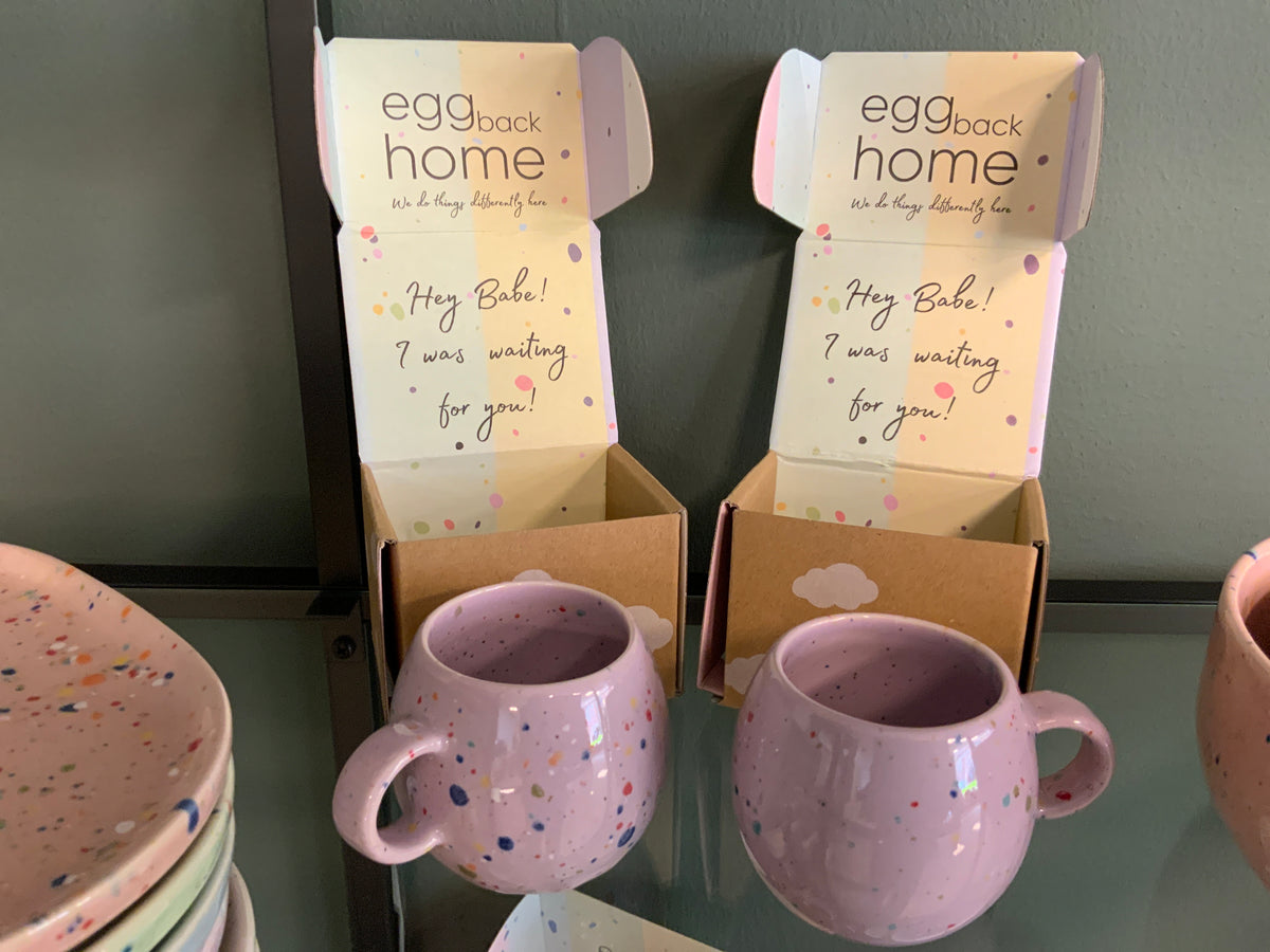 New party ball mug 90 ml lilac
