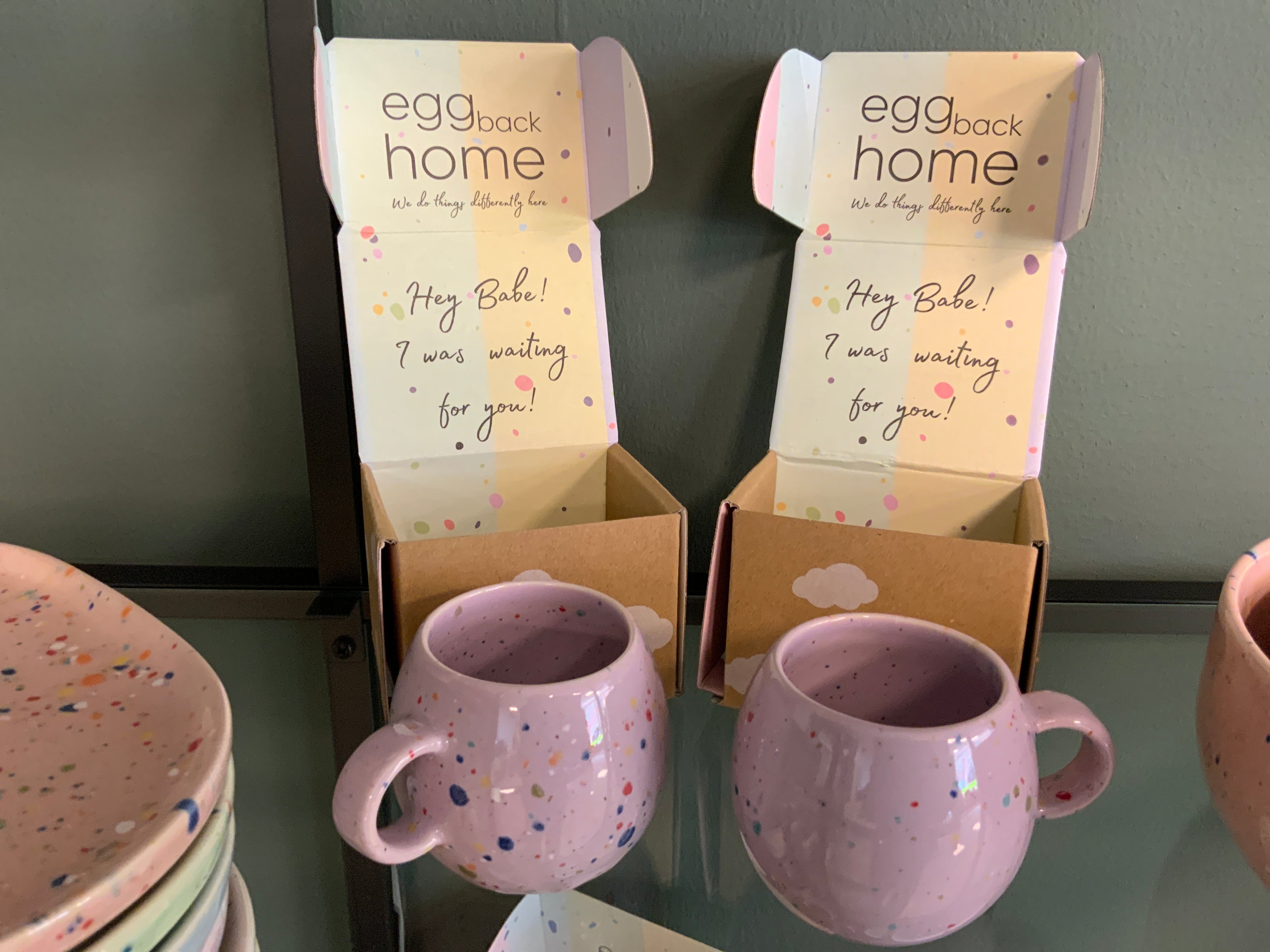 New party ball mug 90 ml lilac