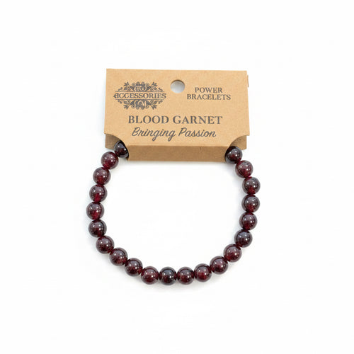 Power bracelets blood Garnet (bringing passion)