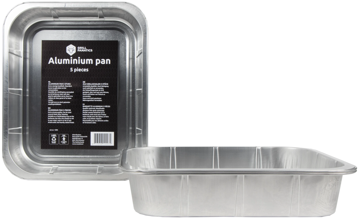 Aluminium pan 5 stuks