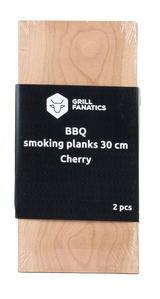 BBQ Rookplank Kers 30cm 2 stuks