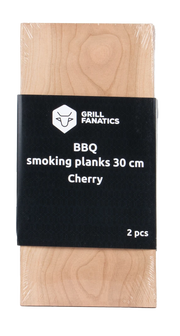 BBQ Rookplank Kers 30cm 2 stuks