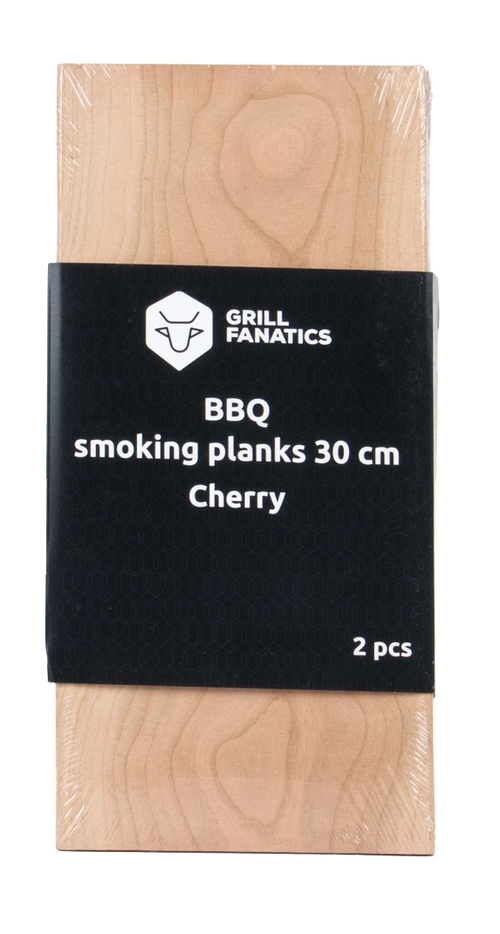 BBQ Rookplank Kers 30cm 2 stuks