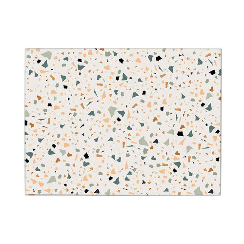 Glazen snijplank « Terrazzo »: Kleurrijk / Ca. 40 x 30 cm