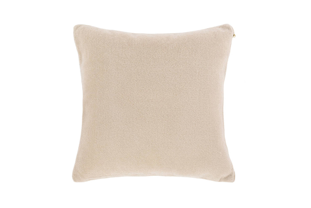 Kussen (gevuld) ZENIA - 45x45 cm: Grijs/zwart
