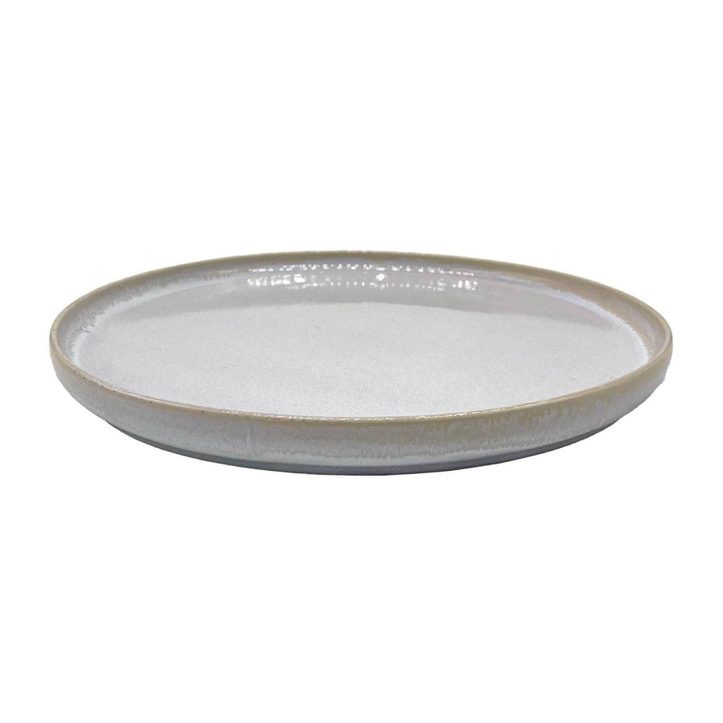 Steengoed bord klein, 22,4 cm, poolwit