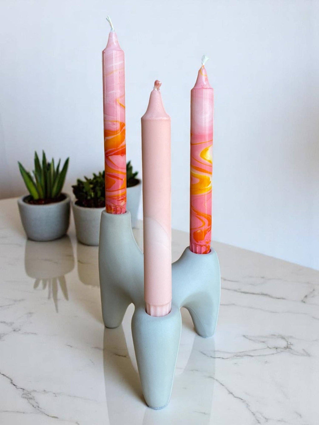 Gemarmerd Licht | Blush Bloei | 2,3x20 cm