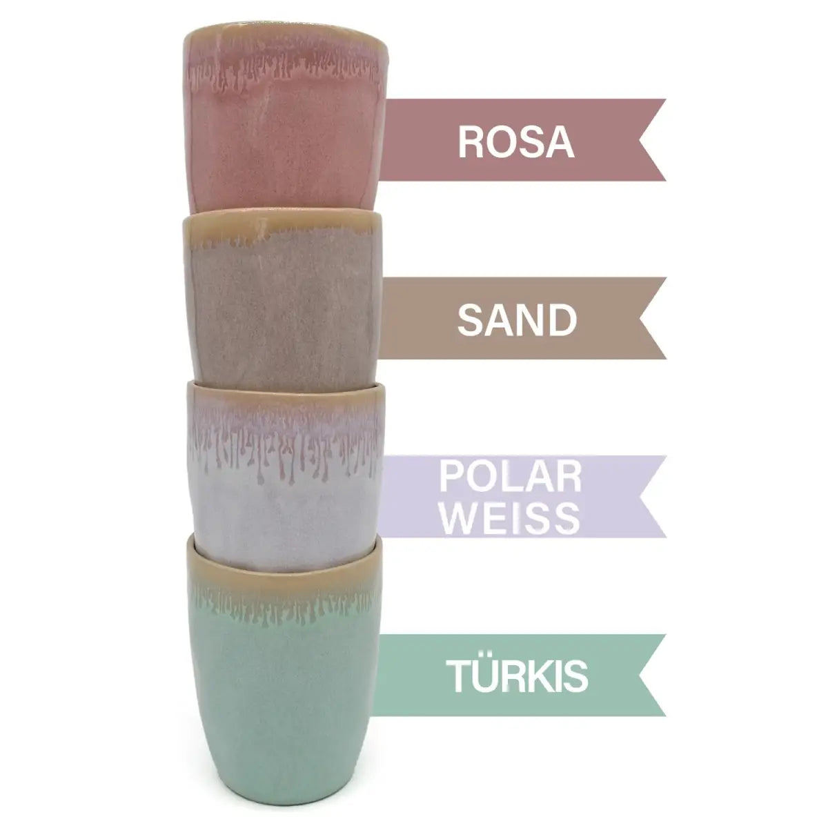 Stoneware mok polar white