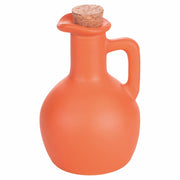 ANFORINA matte oliefles 250 ml met kurken dop, 6 assorti kleuren