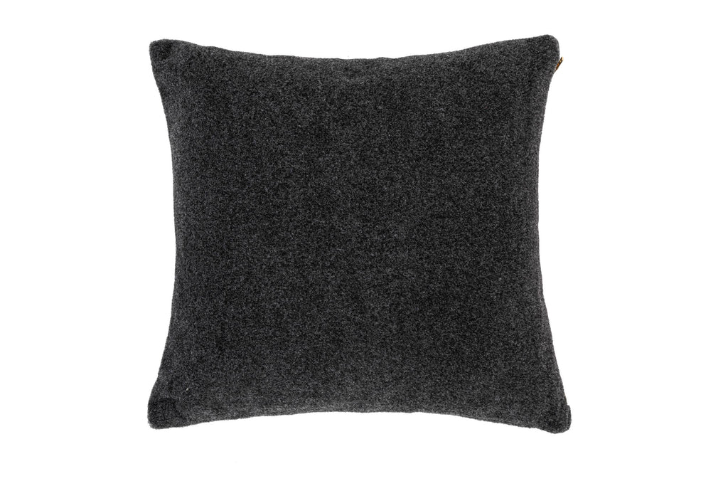 Kussen (gevuld) ZENIA - 45x45 cm: Ivoor/wit