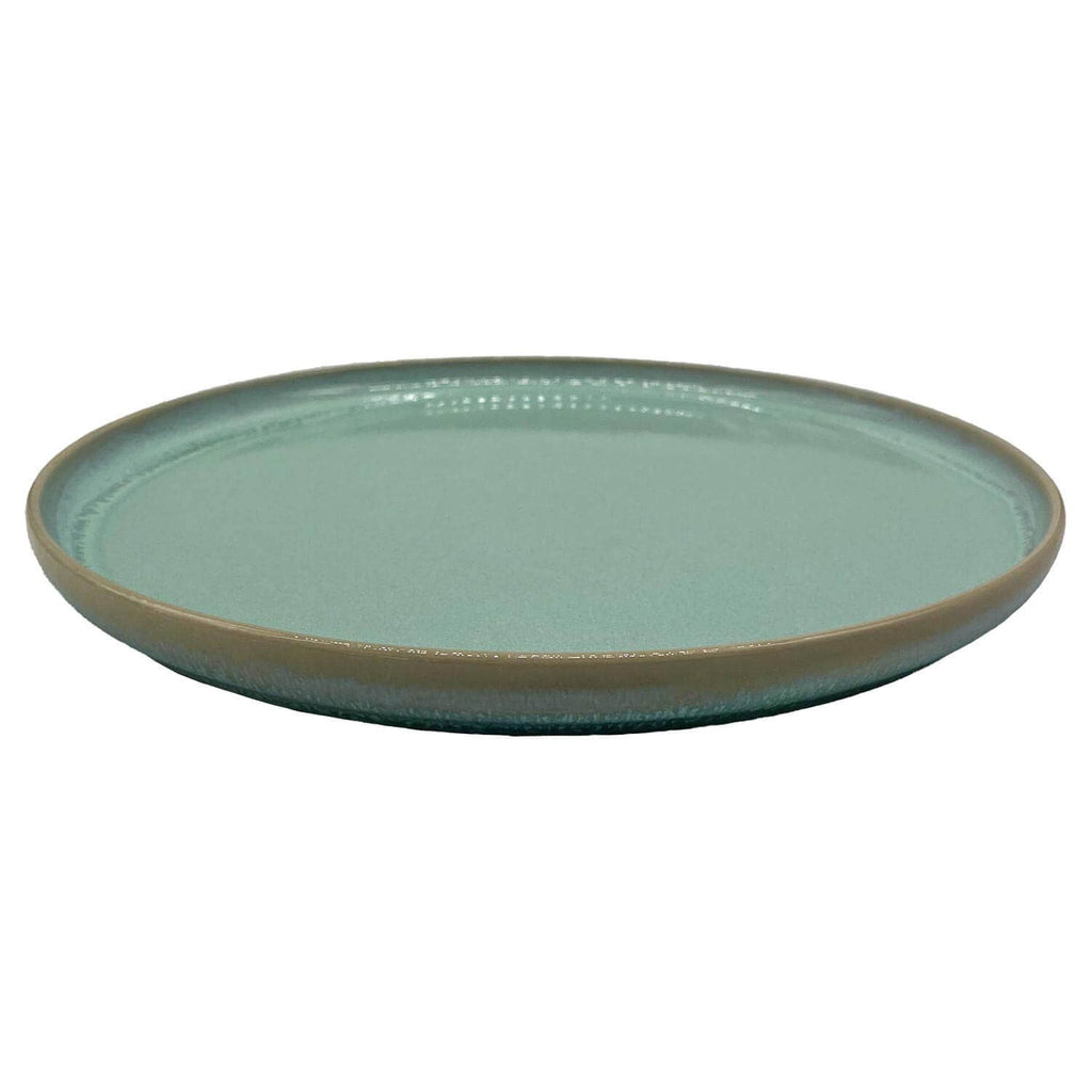 Steengoed bord groot, 27,5 cm, turkoois