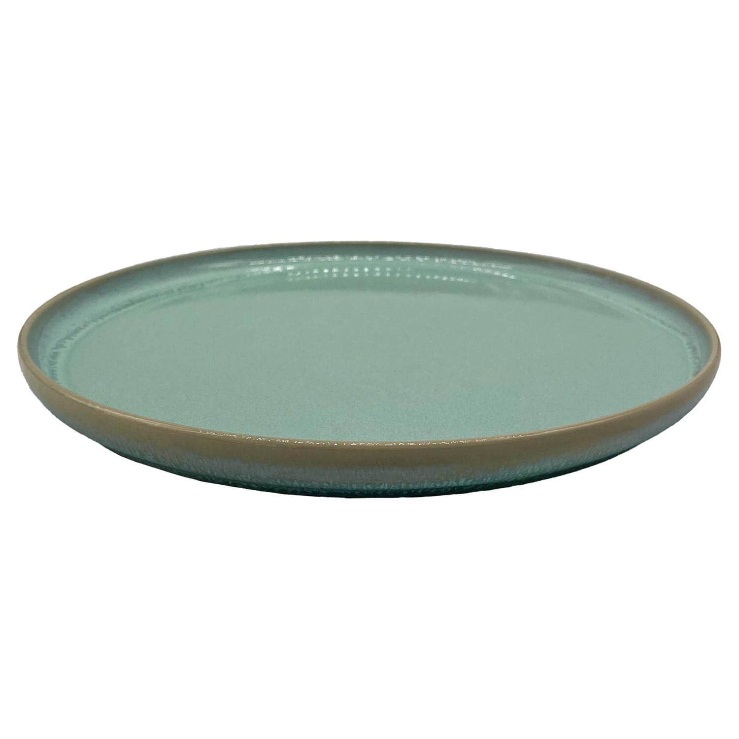 Steengoed bord groot, 27,5 cm, turkoois