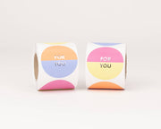 Sticker For You (zilver): 55 mm