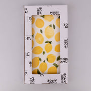 Fruit Life Rechthoekig bord 2 assorti 31,5 x 16,5 cm met citroendecoratie
