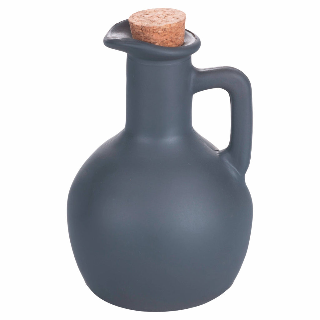 ANFORINA matte oliefles 250 ml met kurken dop, 6 assorti kleuren