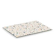 Glazen snijplank « Terrazzo »: Kleurrijk / Ca. 40 x 30 cm