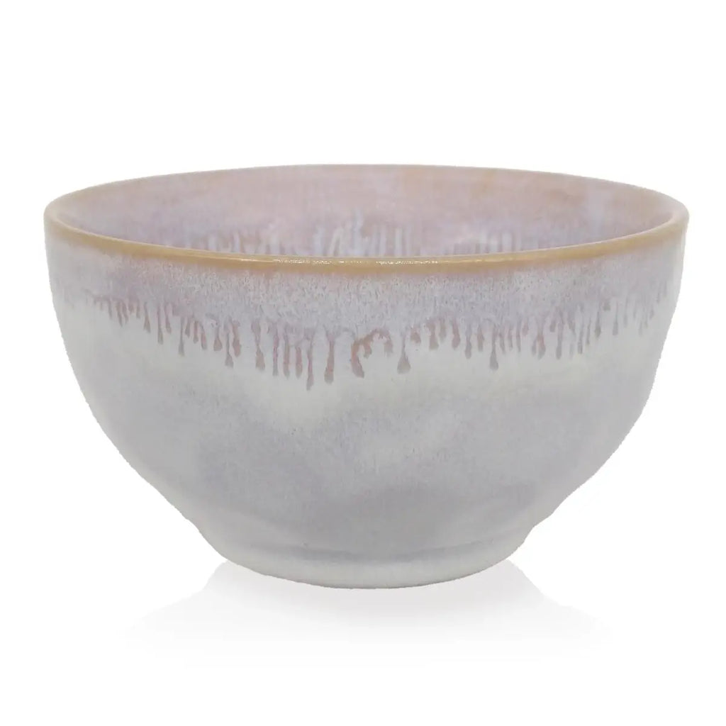 Stoneware schaaltje 'Heart' in poolwit