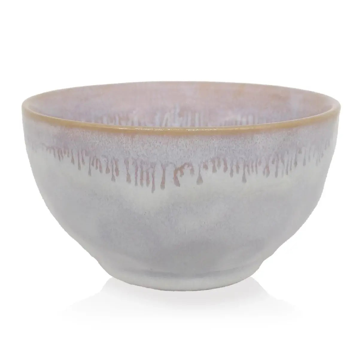 Stoneware schaaltje 'Heart' in poolwit