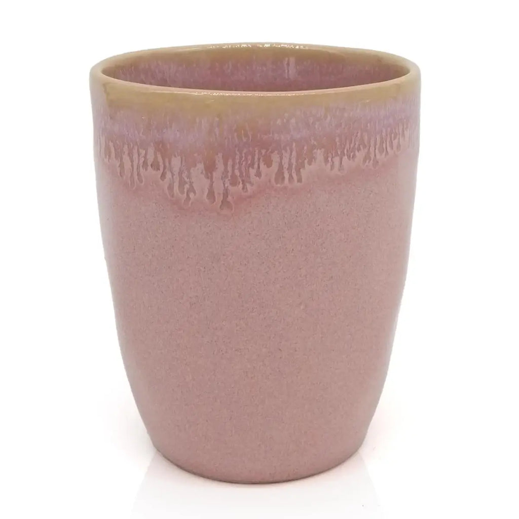 Stoneware mok 'Heart' roze