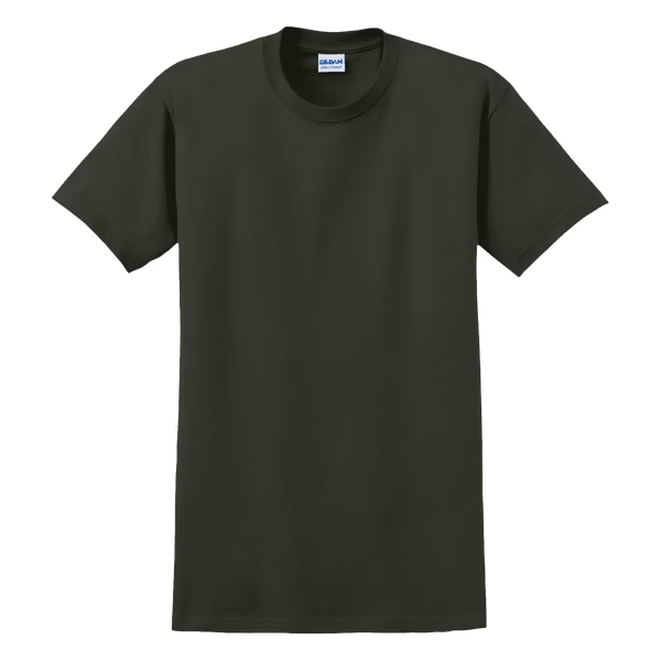 tshirt heren olijfgroen