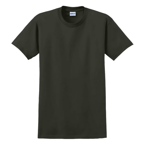 tshirt heren olijfgroen